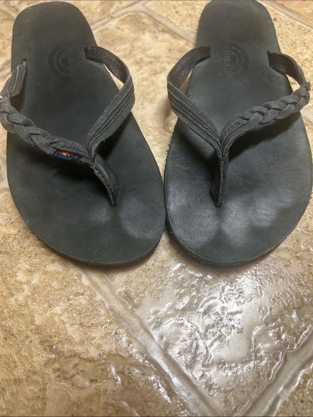 Rainbow Flirty Braidy Flip Flop - Picture 4 of 7